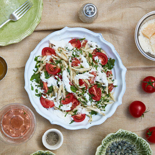 Truffle & Burrata Trofie Pasta Salad Recipe